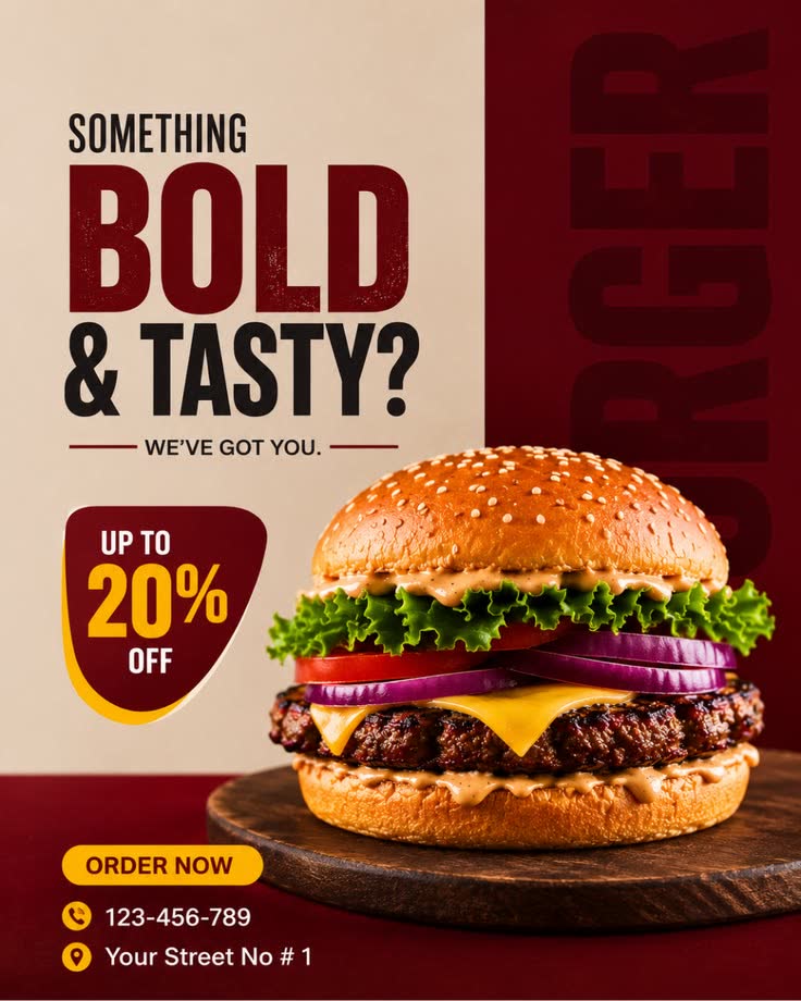 Burger Promo