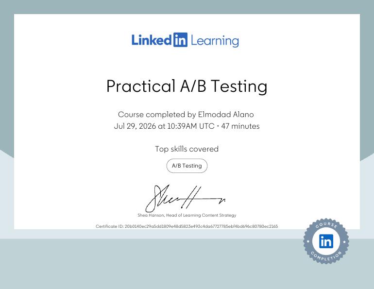 Practical A/B Testing