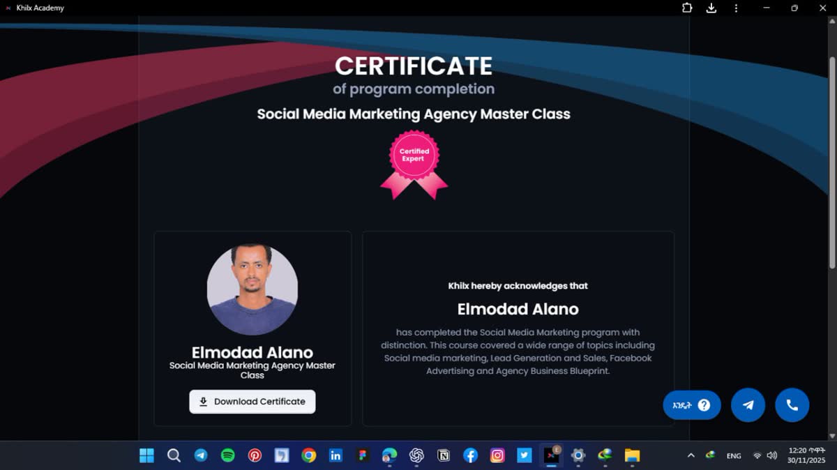 Social Media Marketing Agency Master Class