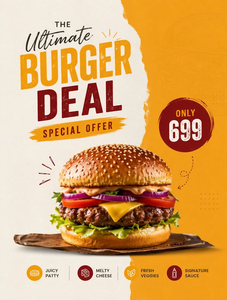 Limited Burger Deal